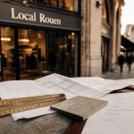 Local commercial rouen : flux piéton et accessibilité logistique devanture vitrine