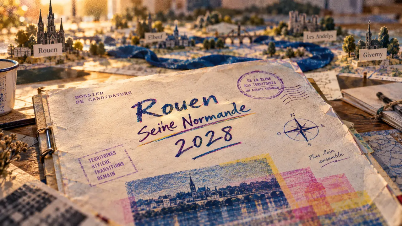 Capitale européenne de la culture rouen : label 2028 non, Bourges choisie