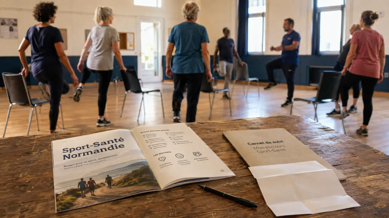 Sport santé normandie : brochure et suivi en salle, lutte contre la sédentarité