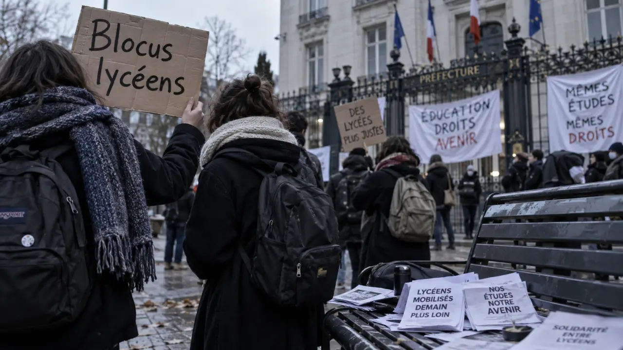 Blocus lycéens : un rassemblement mardi devant la préfecture de Rouen