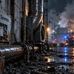 Explosion à l'usine Pharmasynthèse : un salarié gravement brûlé