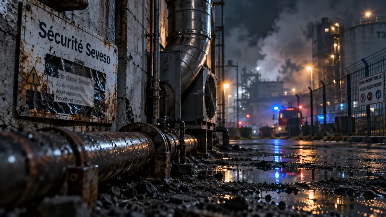Explosion à l'usine Pharmasynthèse : un salarié gravement brûlé