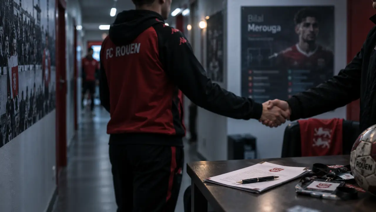 FC Rouen : Bilal Merouga renforce le milieu de terrain