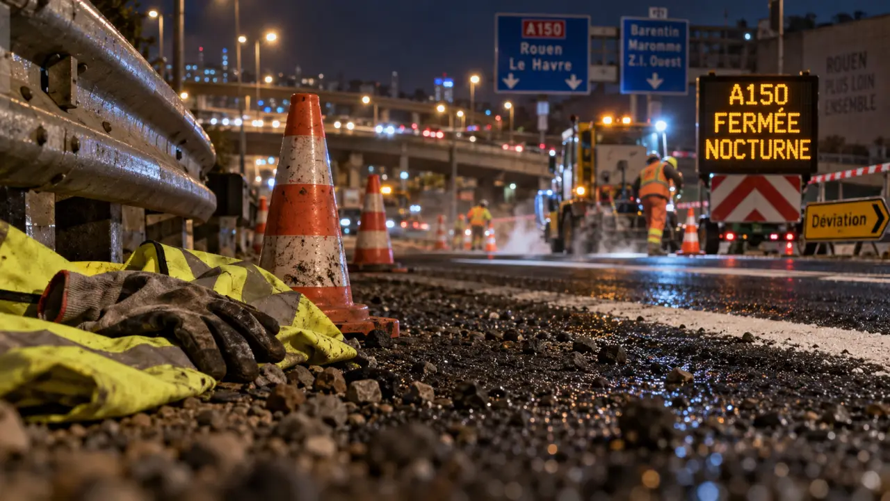 Fermeture nocturne de la bretelle d’accès à l’A150 prévue ce jeudi soir