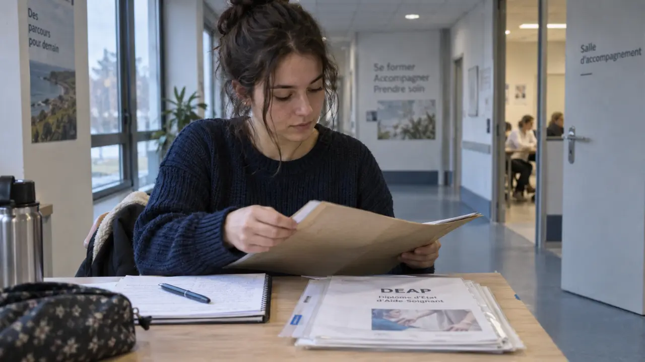 Formation auxiliaire de puériculture Rouen en salle de cours