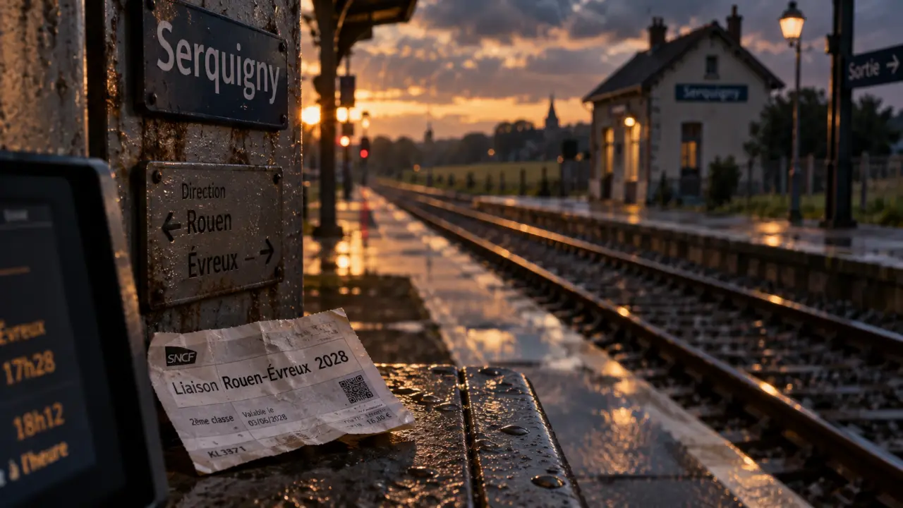 Une liaison ferroviaire directe entre Rouen et Évreux prévue pour 2028