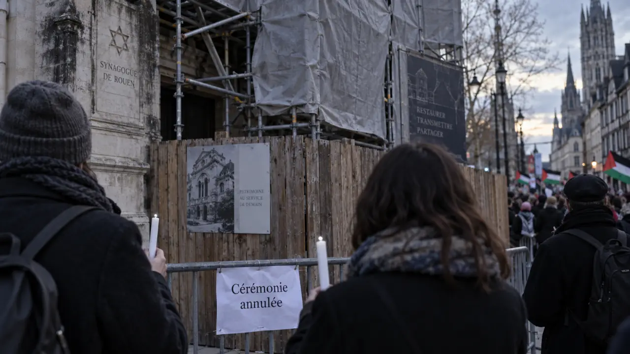 À Rouen, la cérémonie du 7-Octobre annulée par crainte de tensions
